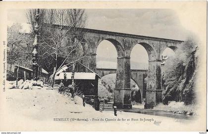 Rumilly - Pont du Chemin de fer et Pont St-Joseph