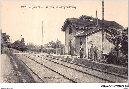 CAR-AAEP11-94-1047 - RUNGIS - la gare de rungis-paray - Train