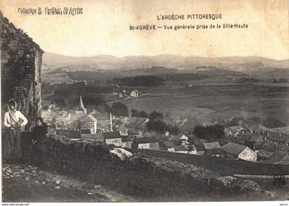 Carte postale ancienne de SAINT AGREVE