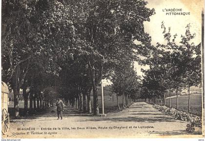 Carte postale ancienne de SAINT AGREVE