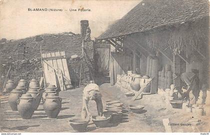 Saint Amand en Puisaye potier poterie