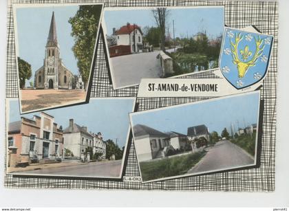 SAINT AMAND LONGPRÉ - SAINT AMAND DE VENDOME - Vues multiples