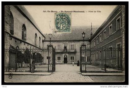 18 Saint-Amand-Montrond mairie hotel de ville D18D K18197K C18197C RH080449