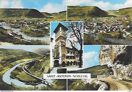 CPSM Saint-Antonin Noble Val vues multiples