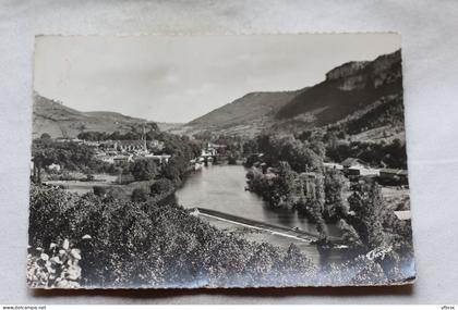 L770, Cpm 1960, Saint Antonin Noble Val, vue générale , les bords de l'Aveyron, Tarn et Garonne 82