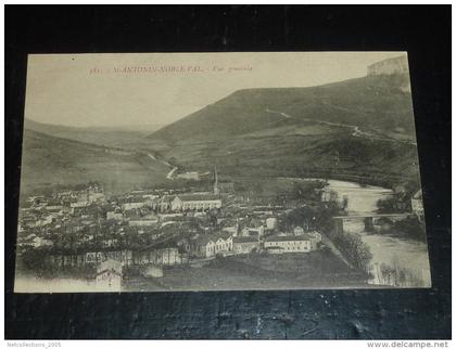 SAINT-ANTONIN NOBLE VAL - VUE GENERALE - 82 TARN ET GARONNE (N)