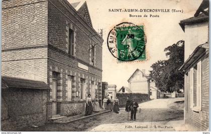 27 - SAINT AUBIN D'ECROSVILLE -- Bureau de Poste