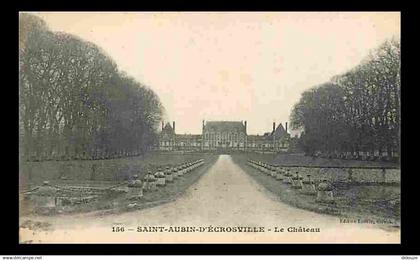 27 - Saint Aubin d'Ecrosville - Le Château - CPA - Voir Scans Recto-Verso