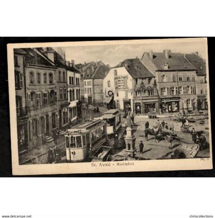 57 - SAINT AVOLD (Moselle) - Marktplatz