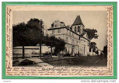 SAINT BRICE sous FORÊT -- Eglise et Place