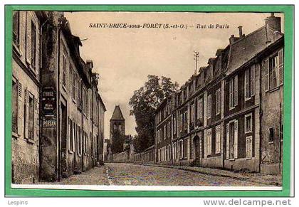 SAINT BRICE sous FORÊT -- Rue de Paris