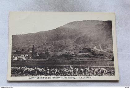 Saint Cergues les Voirons, la chapelle, Haute Savoie 74