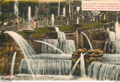 92 - Saint Cloud - Parc de Saint Cloud - La Grande Cascade - CPA - Voir Scans Recto-Verso