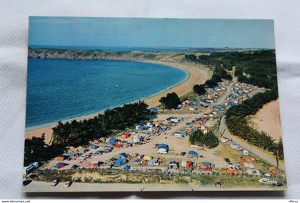 Cpm 1982, Saint Coulomb, camping de la Guimorais, Ille et Vilaine 35