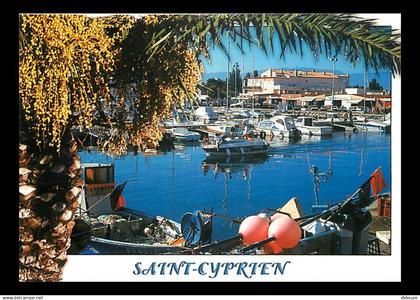 66 - Saint Cyprien - Le Port - Bateaux - CPM - Voir Scans Recto-Verso