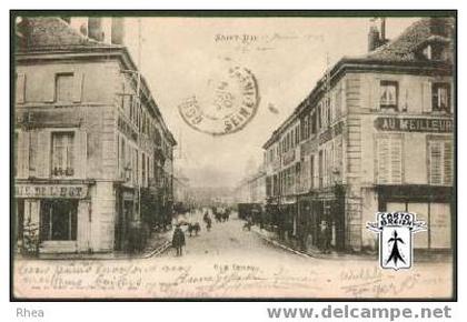 88 Saint-Dié - SAINT-DIE  Rue Thiers - cpa