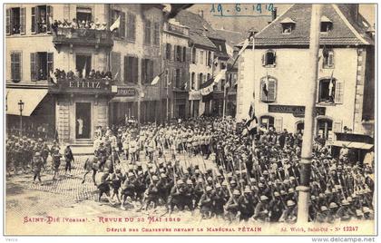 Carte Postale Ancienne de SAINT DIE