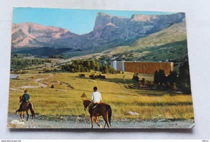 Cpm 1977, Saint Etienne en Dévoluy, vue générale de super Dévoluy, Hautes Alpes 05