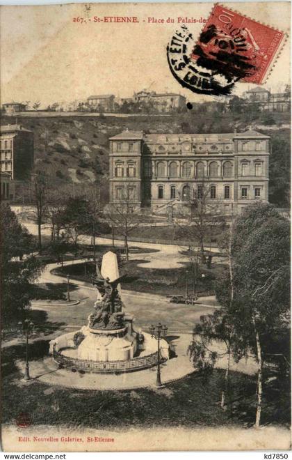 Saint-Etienne, Place du Palais