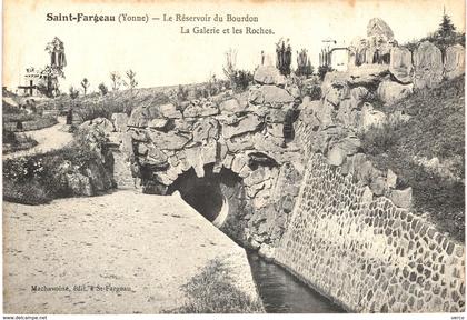 Carte Postale ANCIENNE  de  SAINT - FARGEAU / Réservoir du Bourdon