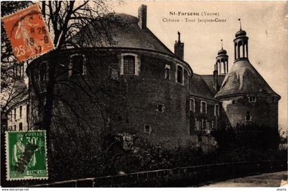 CPA Saint-Fargeau - Chateau - Tour Jacques-Coeur FRANCE (960807)