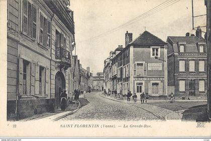 CPA Saint-Florentin La Grande Rue