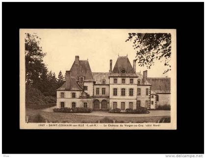 35 - SAINT-GERMAIN-SUR-ILLE - Le Château du Verger-au-Coq - 1987