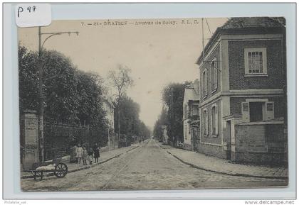 CARTES POSTALES SAINT GRATIEN     AVENUE DE  SOISY     ANIMATION