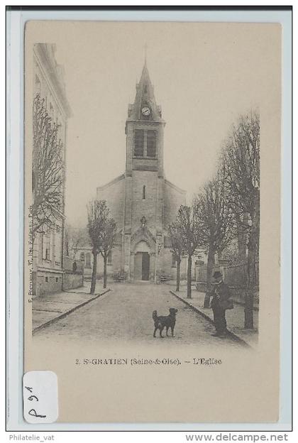 CARTES POSTALES SAINT GRATIEN  L EGLISE