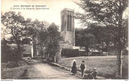 Carte  POSTALE   Ancienne de  SAINT  HERBOT - Chapelle