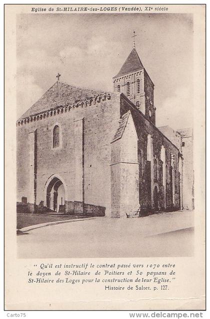 Saint Hilaire des Loges 85 - Eglise