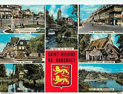 50 - Saint Hilaire du Harcouet - Multivues - Automobiles - Blasons - Carte Neuve - CPM - Voir Scans Recto-Verso