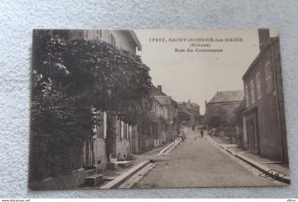 Saint Honoré les Bains, rue du commerce, Nièvre 58