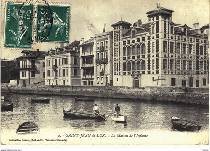 Carte POSTALE Ancienne  de SAINT JEAN de LUZ - Maison de l'Infante