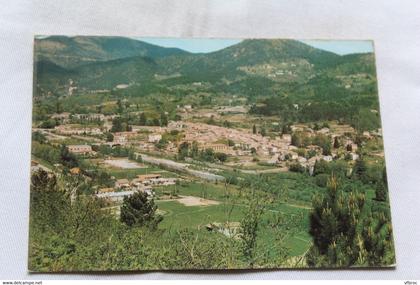 Cpm 1974, Saint Jean du Gard, vue générale, au fond le mont Arbousse, Gard 30