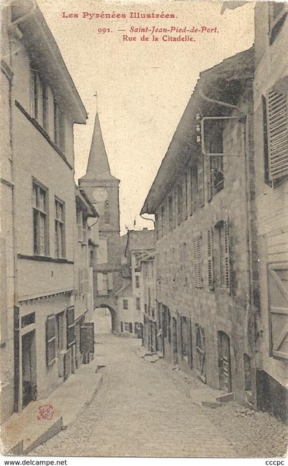 CPA Saint-Jean-Pied-de-Port rue de la Citadelle