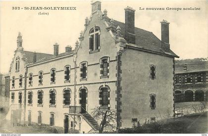 42 - SAINT JEAN SOLEYMIEUX - LE NOUVEAU GROUPE SCOLAIRE