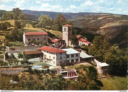 / CPSM FRANCE 42 "Saint Jean Soleymieux, vue aérienne"