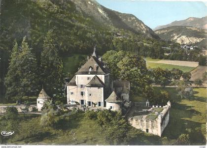 CPSM Saint-Jeoire-Faucigny Le Château de Beauregard vue aérienne