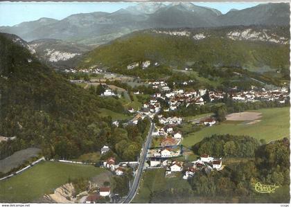 CPSM Saint-Jeoire-Faucigny vue générale aérienne