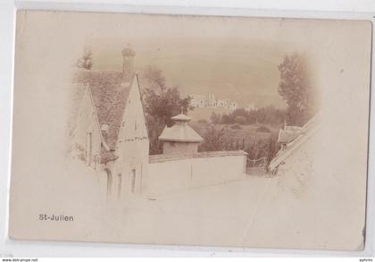 Saint-Julien-en-Genevois (?) - Carte-photo Coteaux