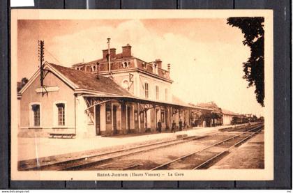 87 - Saint Junien - La gare