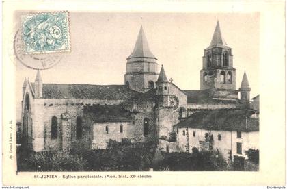 CPA Carte postale  France Saint Junien  Eglise paroissiale 1909 VM66048ok