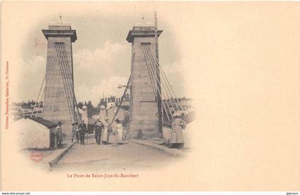 LOIRE  42  LE PONT DE SAINT JUST SAINT RAMBERT