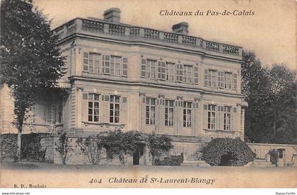 Château de SAINT LAURENT BLANGY - état