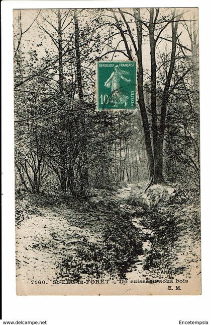 CPA - Cartes postales -France- Saint-Leu-la-Forêt -Ruisseau sous bois  S4481