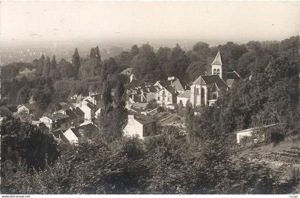 CPSM Saint-Leu-La-Forêt vue générale vers l'Eglise de Saint-Prix