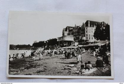 P03, Cpsm 1948, Saint Lunaire, la plage, Ille et Vilaine 35