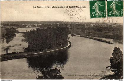 CPA Saint-Mammes La Seine entre Champagne FRANCE (1300529)