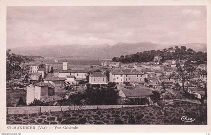 Saint Mandrier sur Mer - Vue Generale  - CPA °J